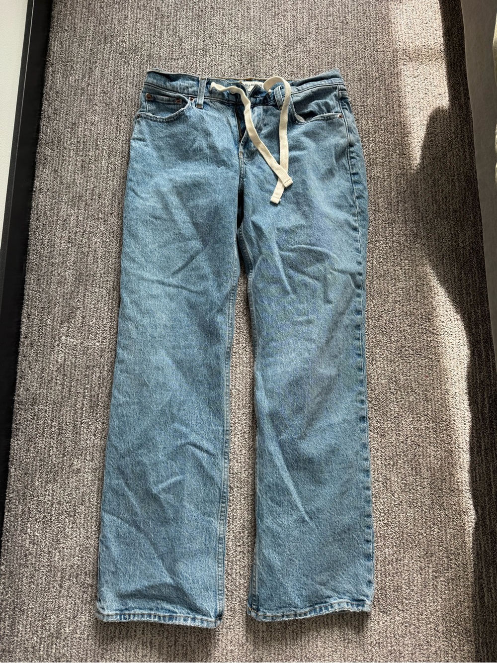 Abercrombie Low Rise Baggy Jean